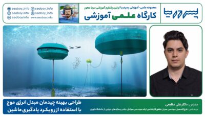طراحی بهینه چیدمان مبدل انرژی موج با استفاده از رویکرد یادگیری ماشین